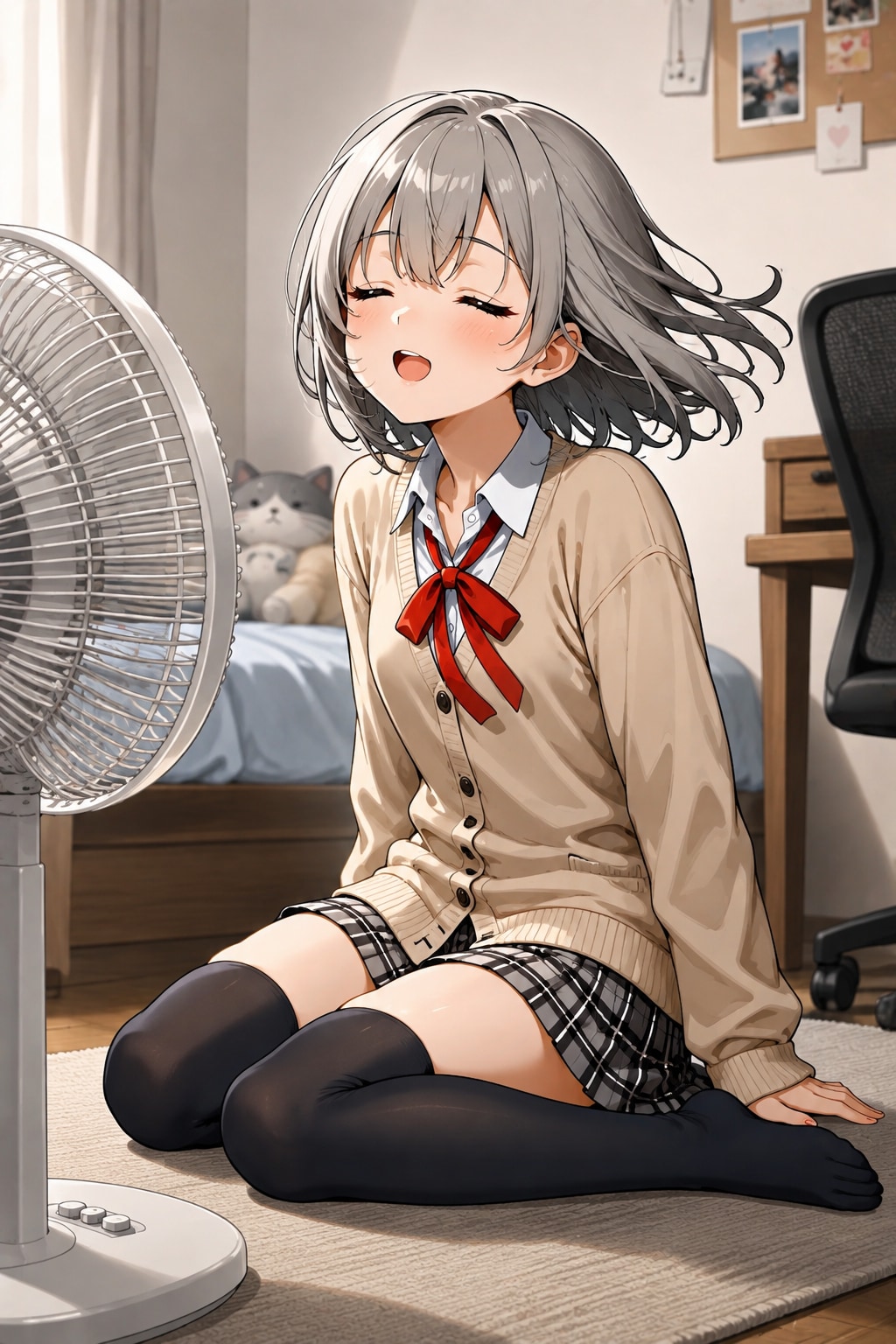 髪を揺らす涼風 | の人気AIイラスト・グラビア
