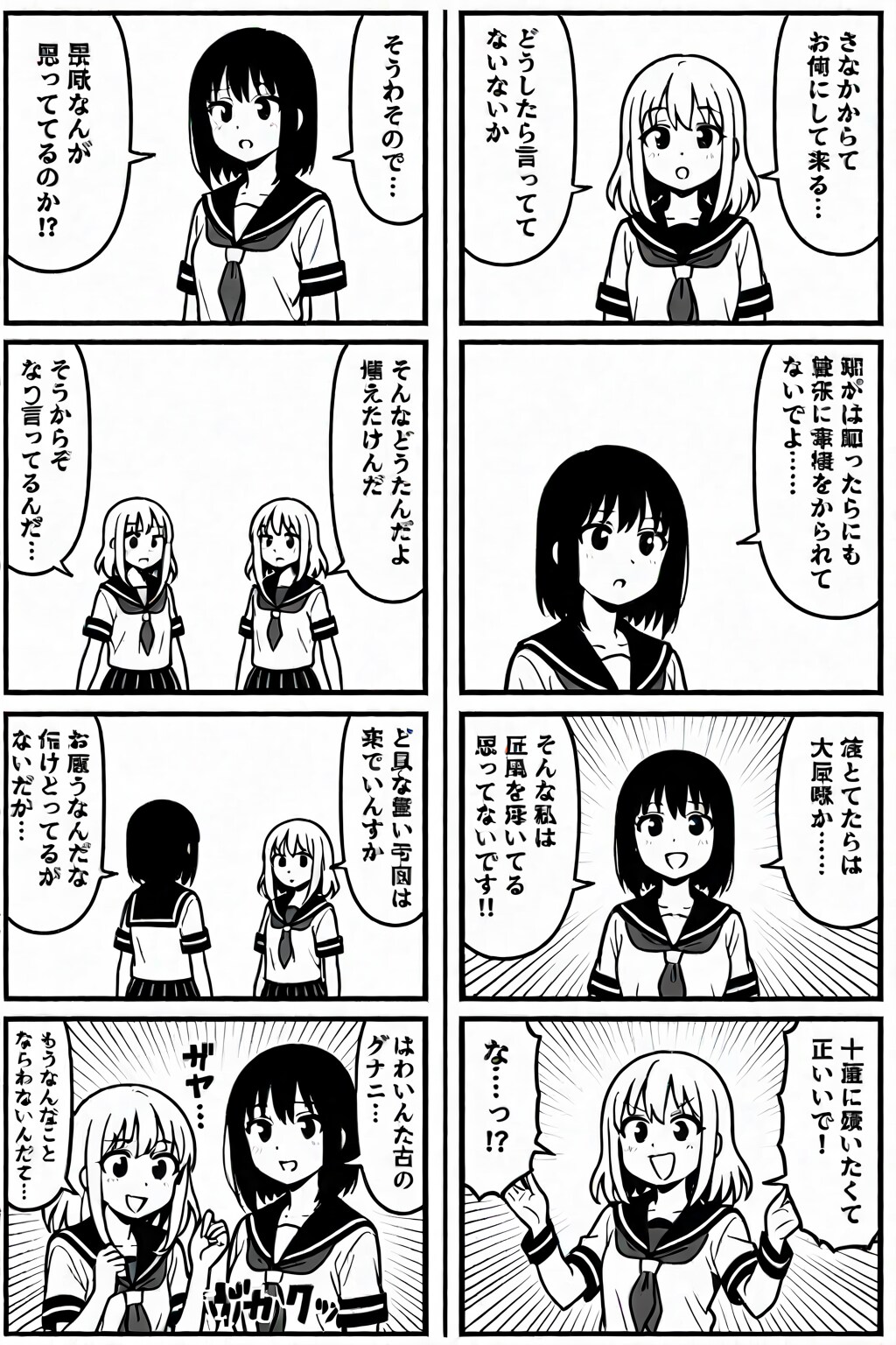 落ちが分からない