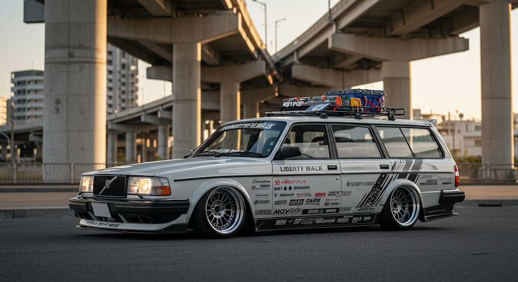 リバティーウォークボルボ240エステート