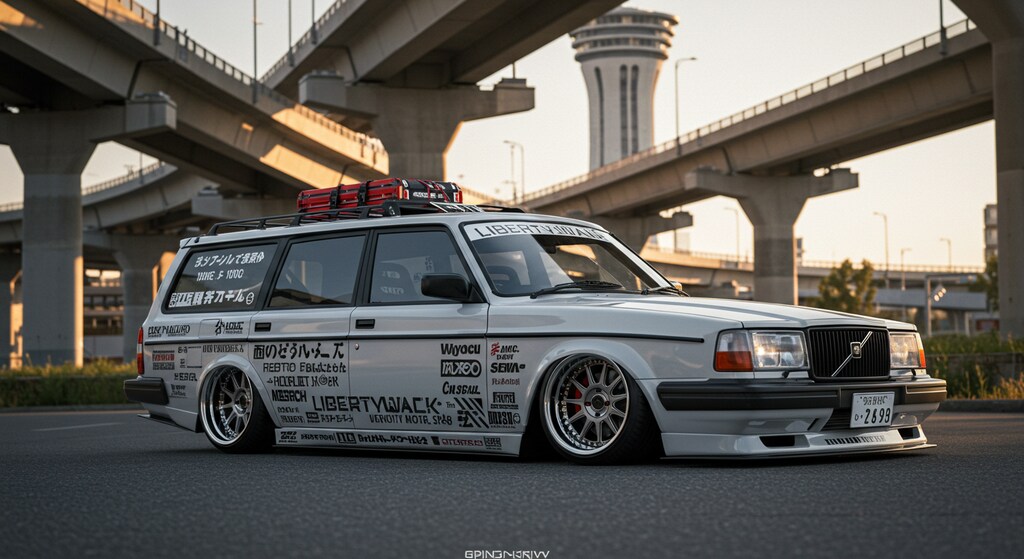 リバティーウォークボルボ240エステート