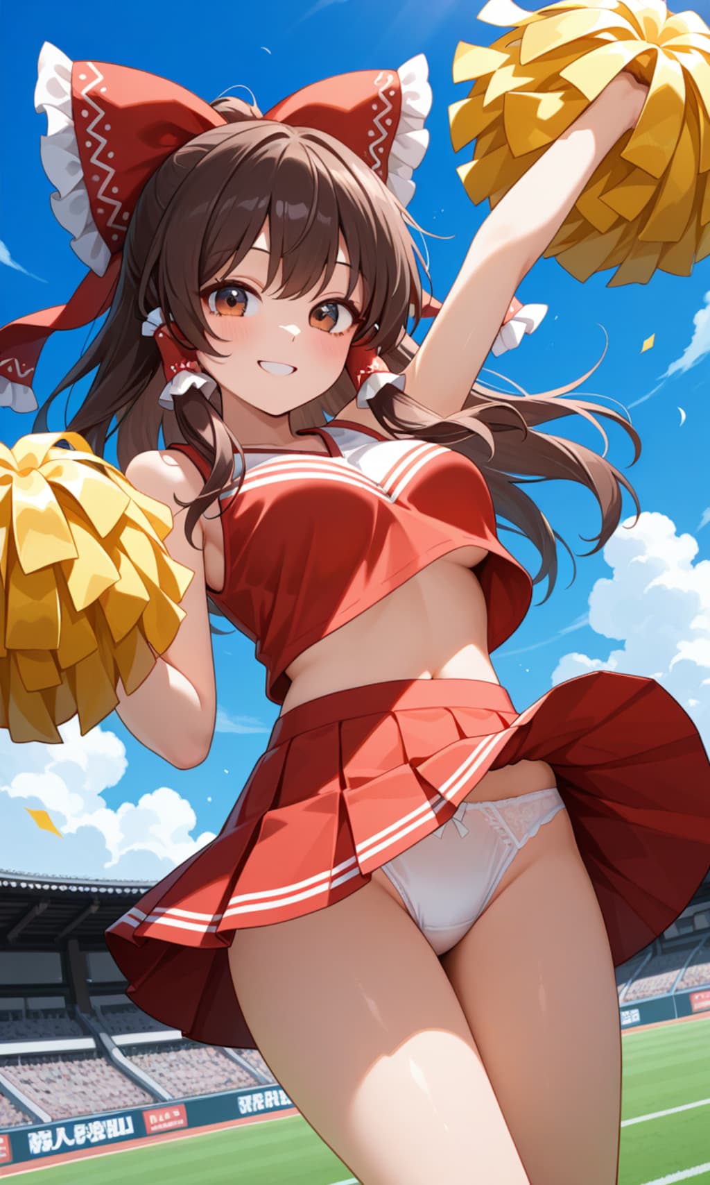 チアリーディング霊夢