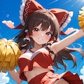 チアリーディング霊夢 7枚目