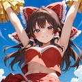 チアリーディング霊夢 8枚目