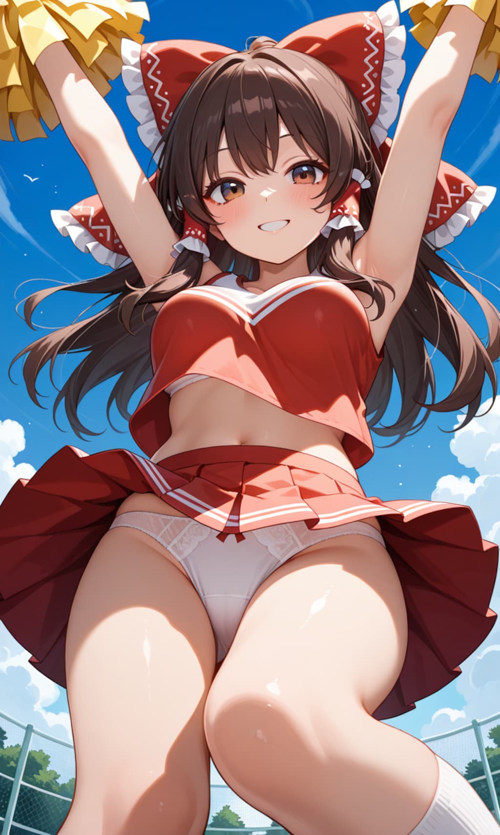 チアリーディング霊夢