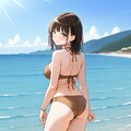 夏の人妻さん 2枚目