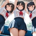 みんなでせーの、腋見せて（全年齢） 6枚目