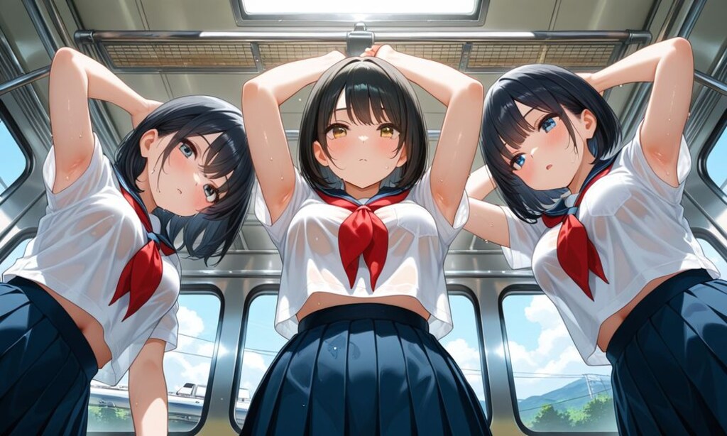 みんなでせーの、腋見せて（全年齢）