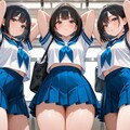 みんなでせーの、腋見せて（全年齢） 3枚目