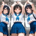 みんなでせーの、腋見せて（全年齢） 4枚目