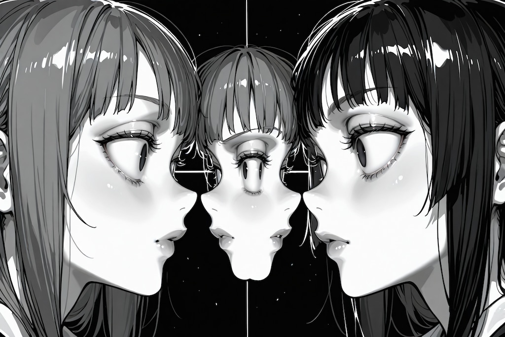 睨めっこ真剣勝負