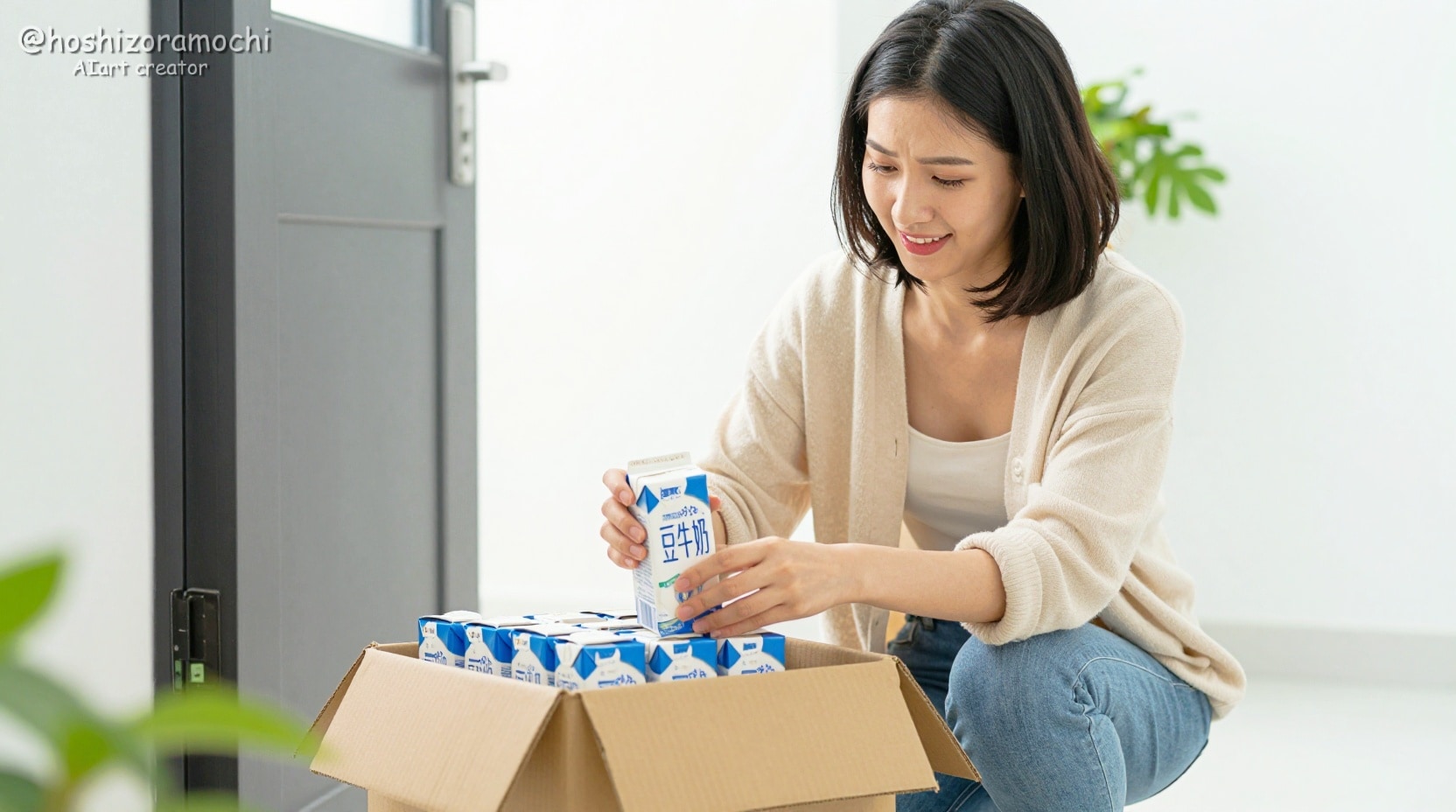 豆乳届けて🥛