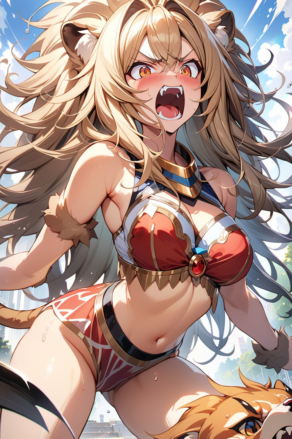 百獣の王だぞ！ナメるなよ！！