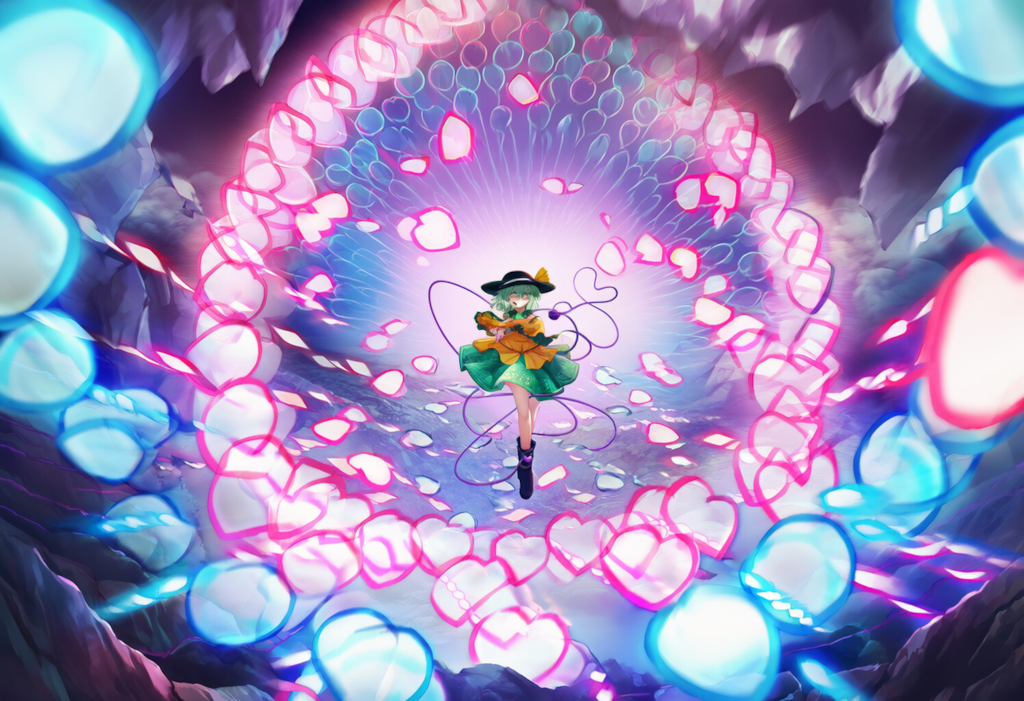 東方　古明地こいし　弾幕ごっこ　ワイド版