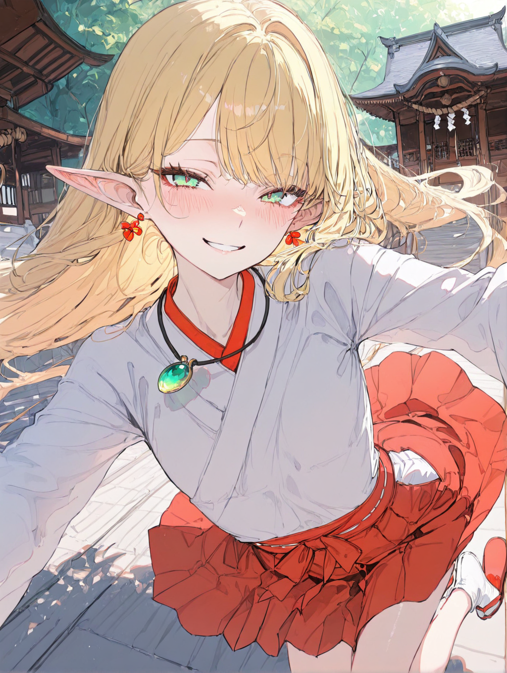 ぴょんぴょん大巫女