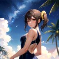 夏の女神 2枚目