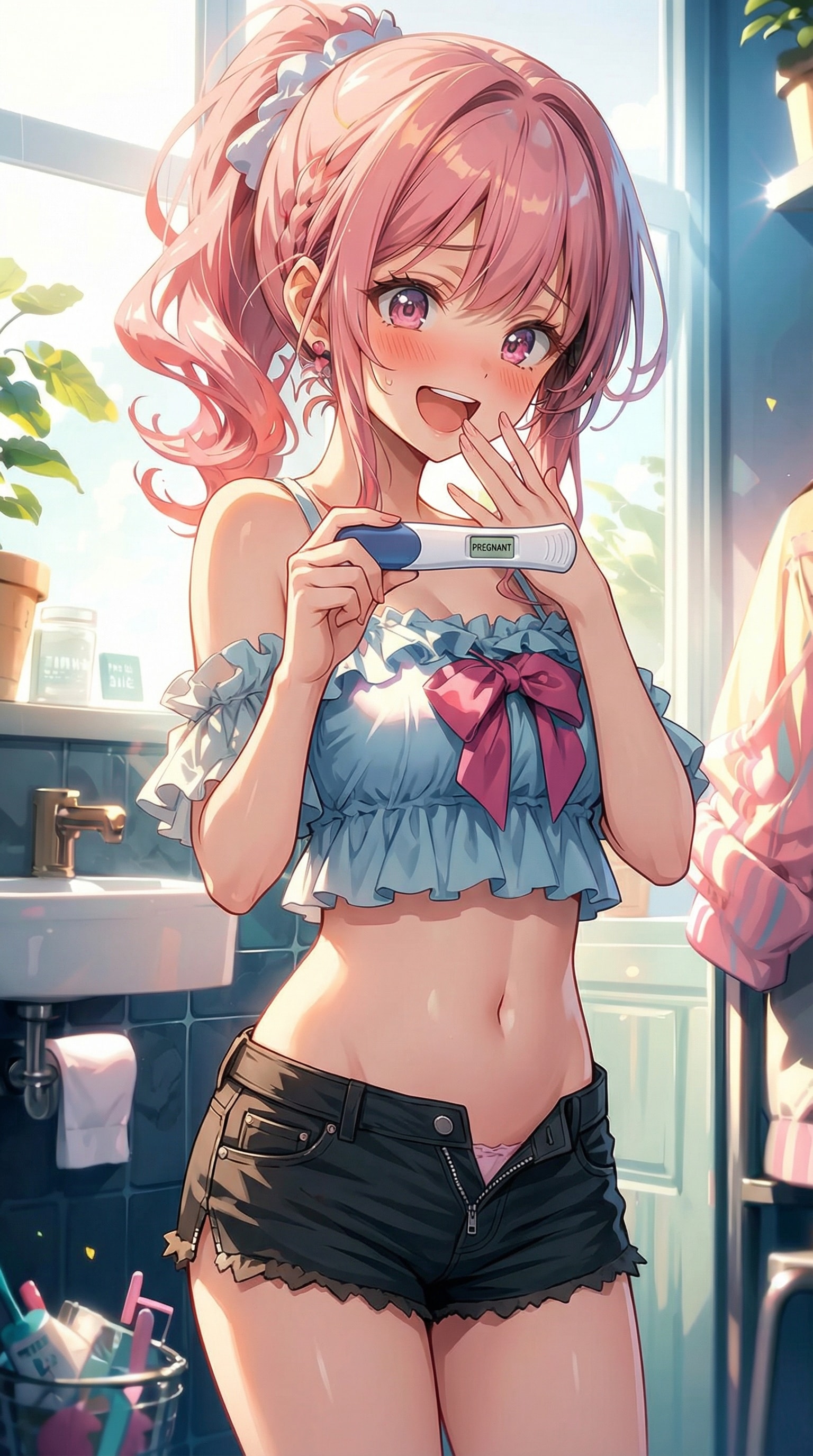 産ｶﾞ断章3 驚きと喜びと不安 | の人気AIイラスト・グラビア