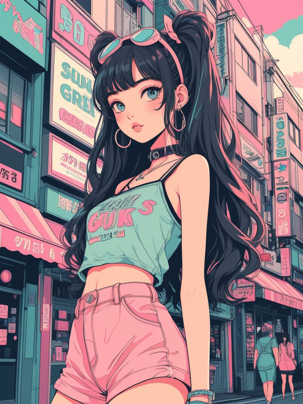 pastel girl