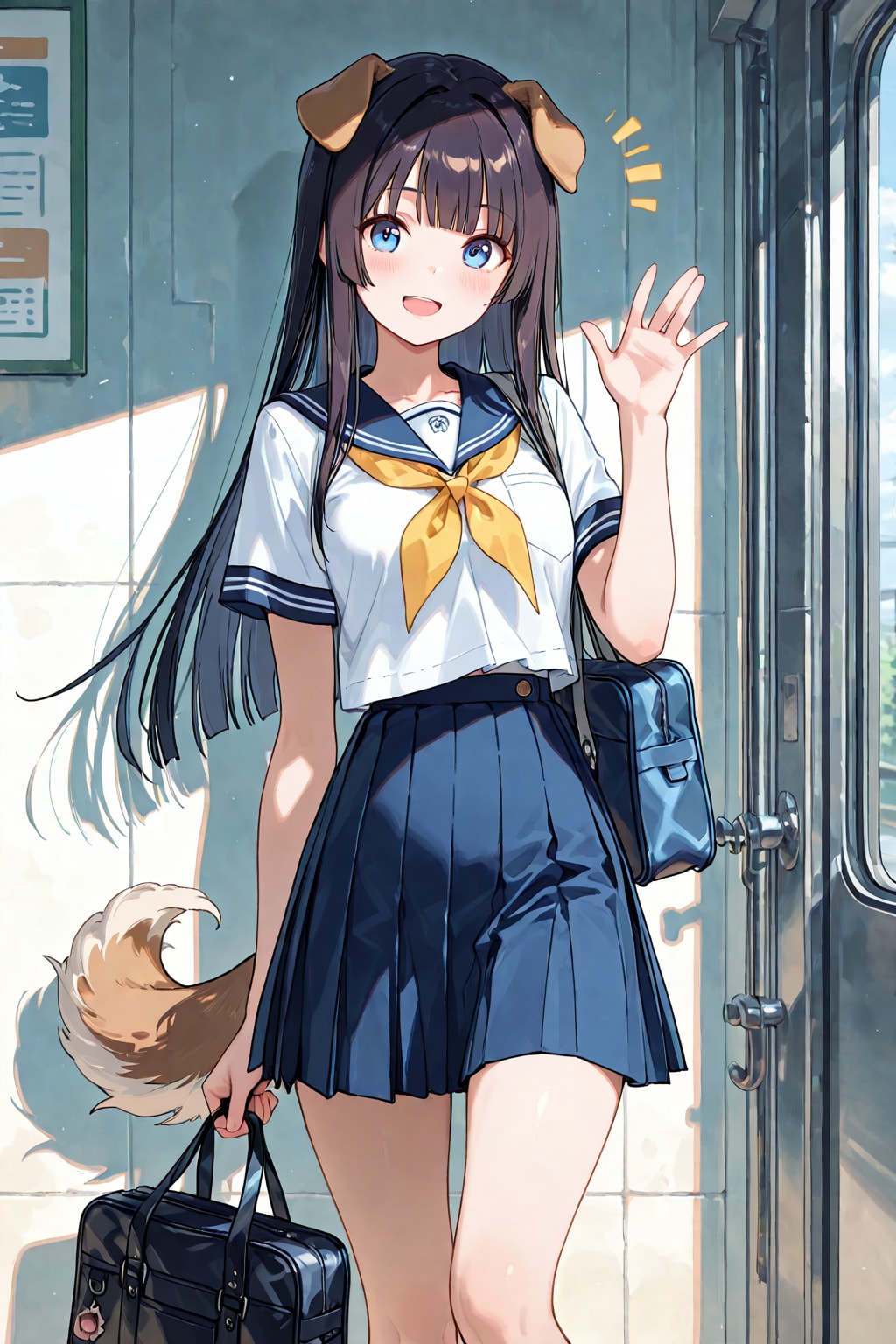 犬の女の子 | の人気AIイラスト・グラビア