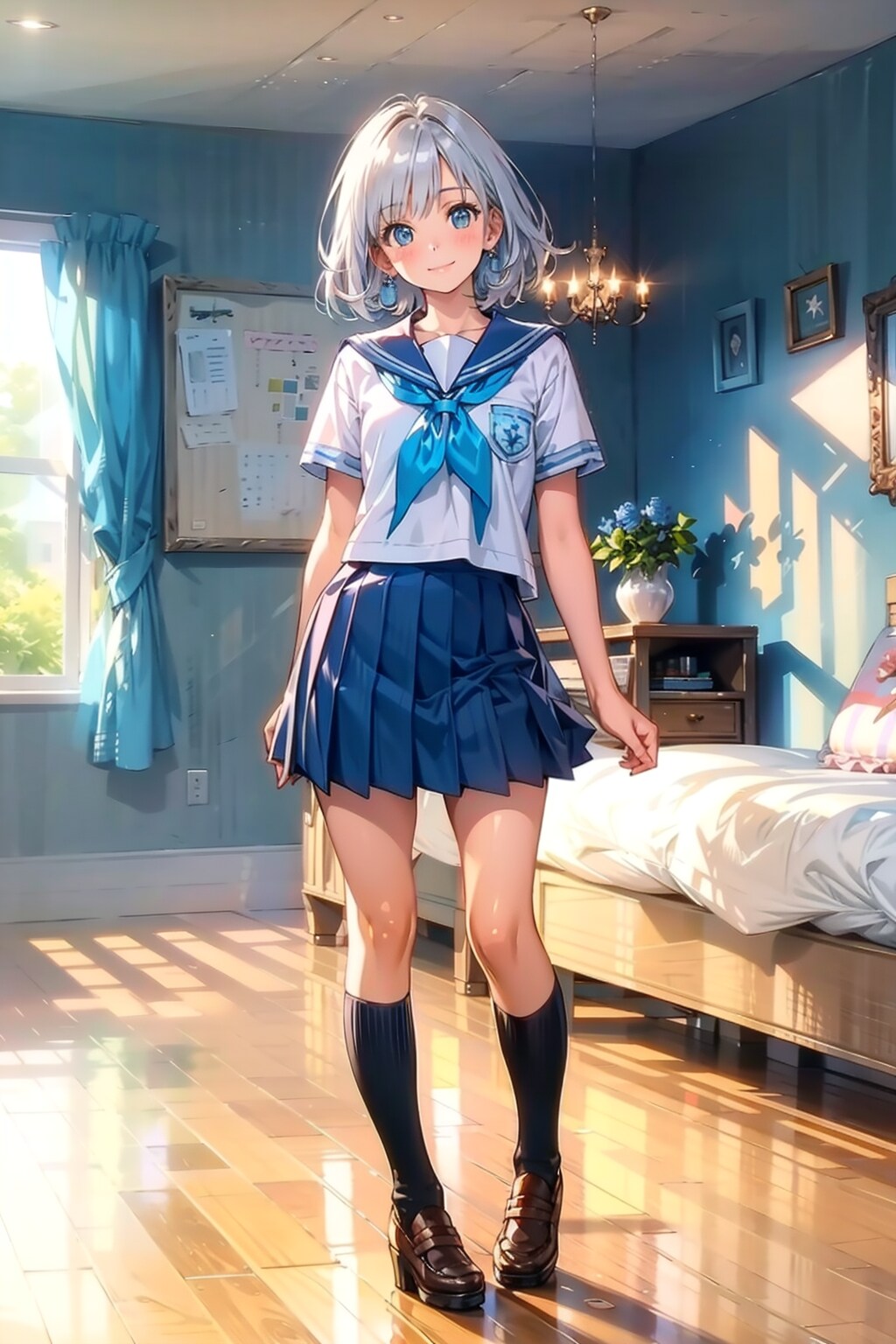 セーラー服 | の人気AIイラスト・グラビア