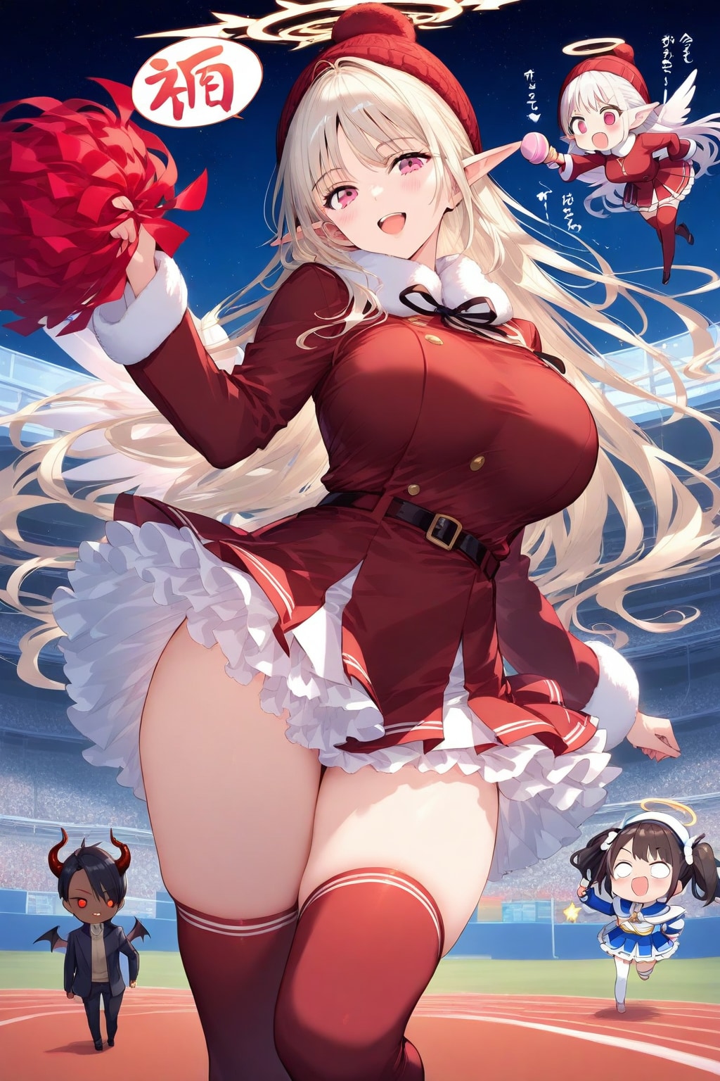 堕天使エルフ達のお騒がせ