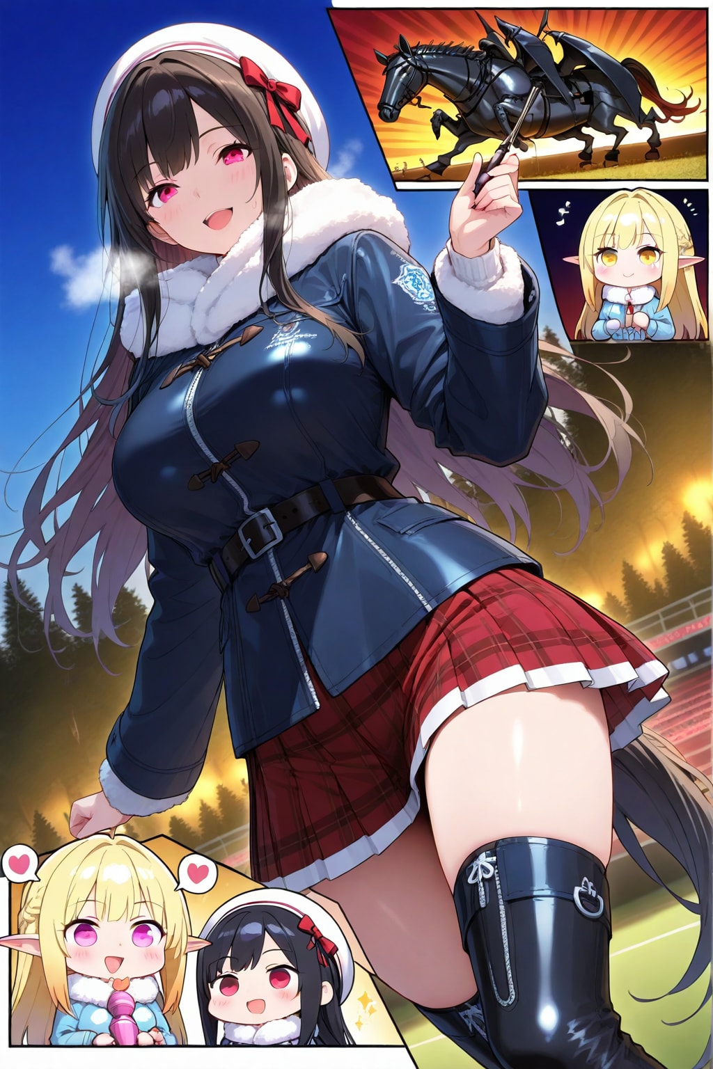 堕天使エルフ達のお騒がせ