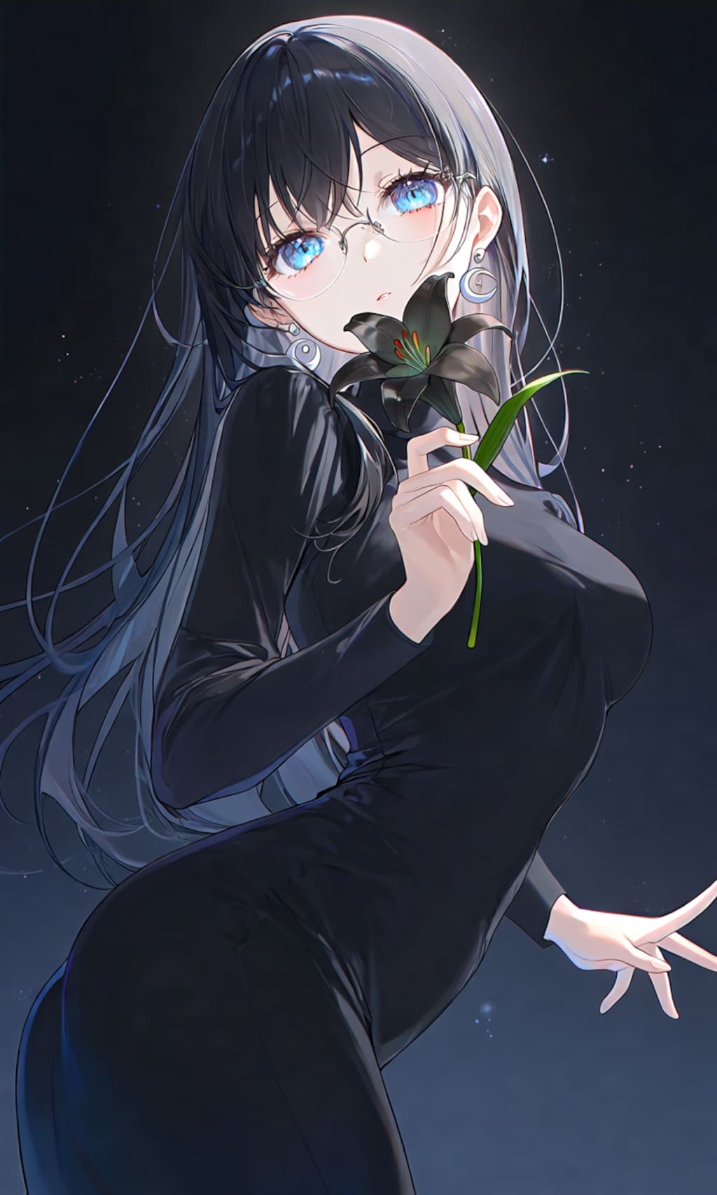 さよならの黒百合