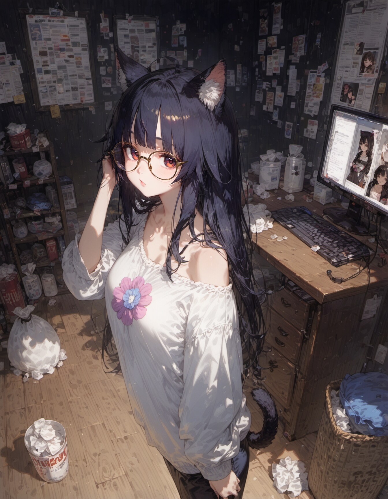 dirty room | の人気AIイラスト・グラビア