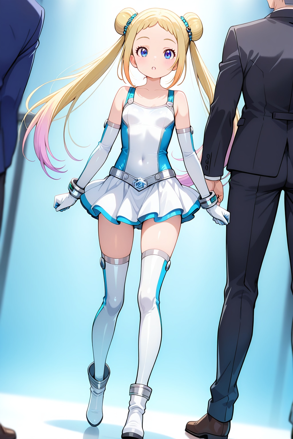 戦隊ヒロインのような女の子