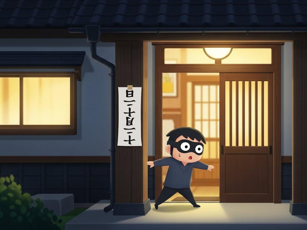 泥棒除けのおまじない