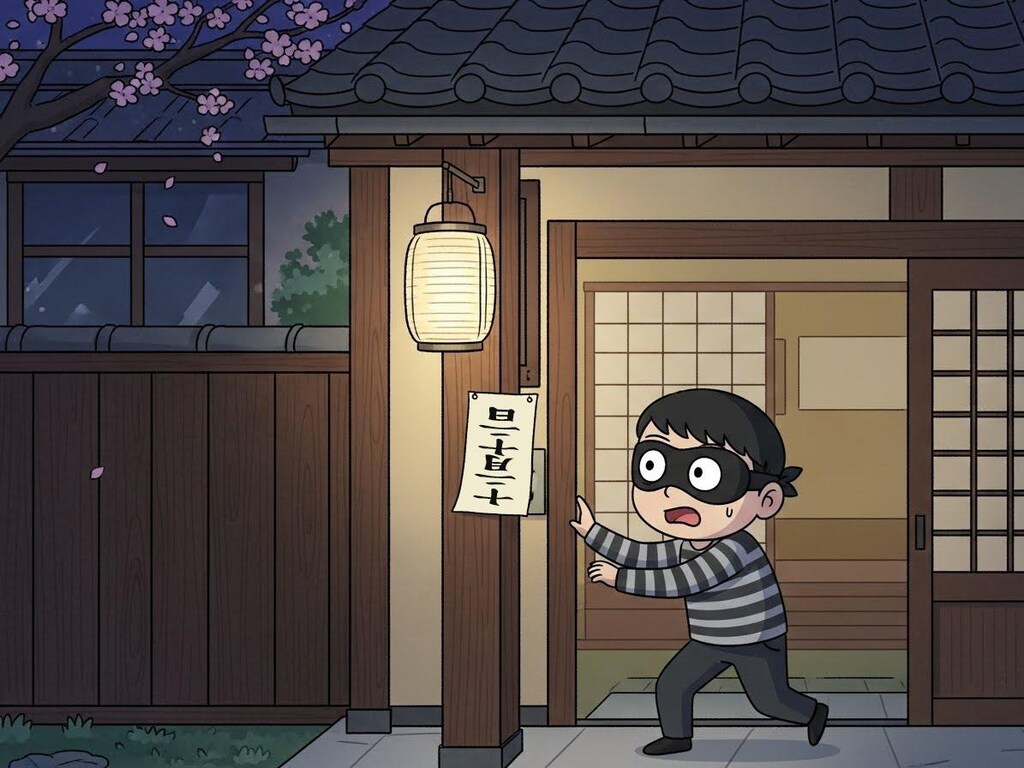 泥棒除けのおまじない