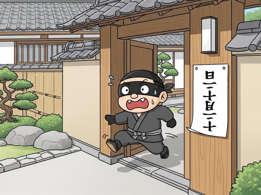 泥棒除けのおまじない