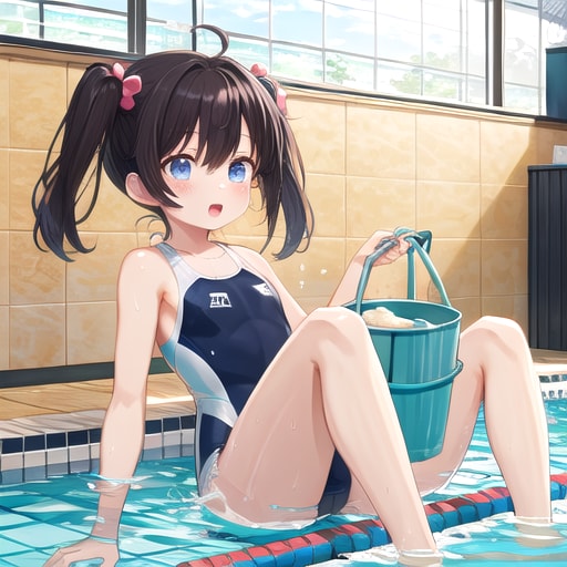 バケツには何が？