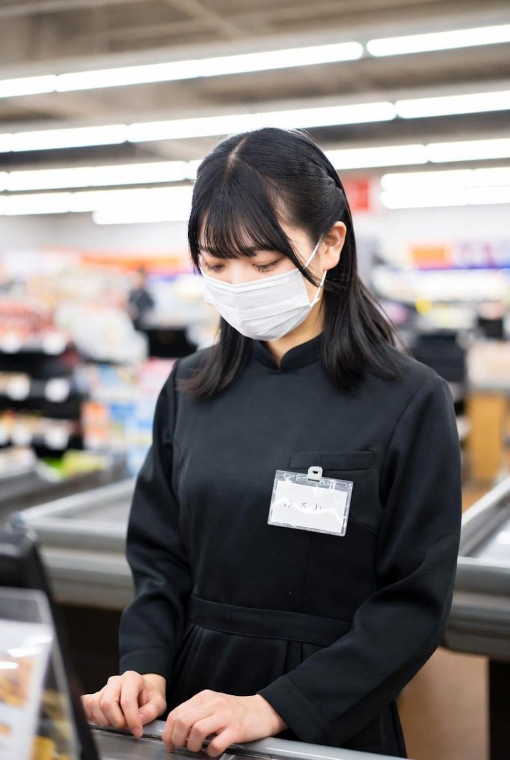 マスクでも美人