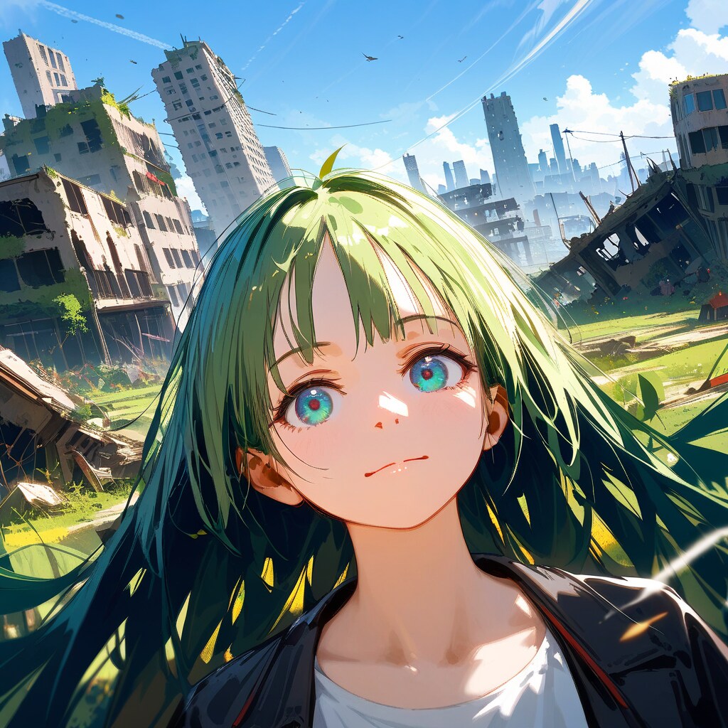 廃墟探索② | の人気AIイラスト・グラビア