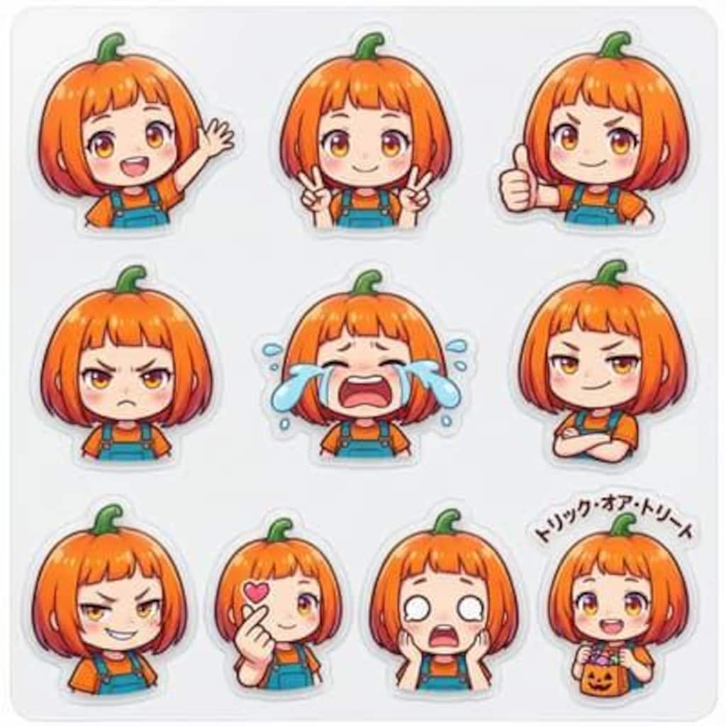 クランのポンポンドロップシール