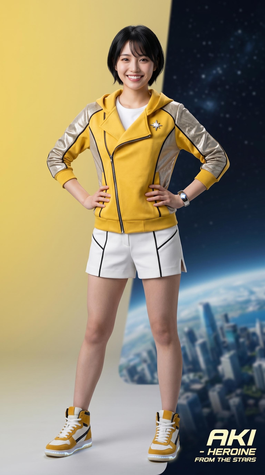 戦隊ヒロイン　メットオンと私服