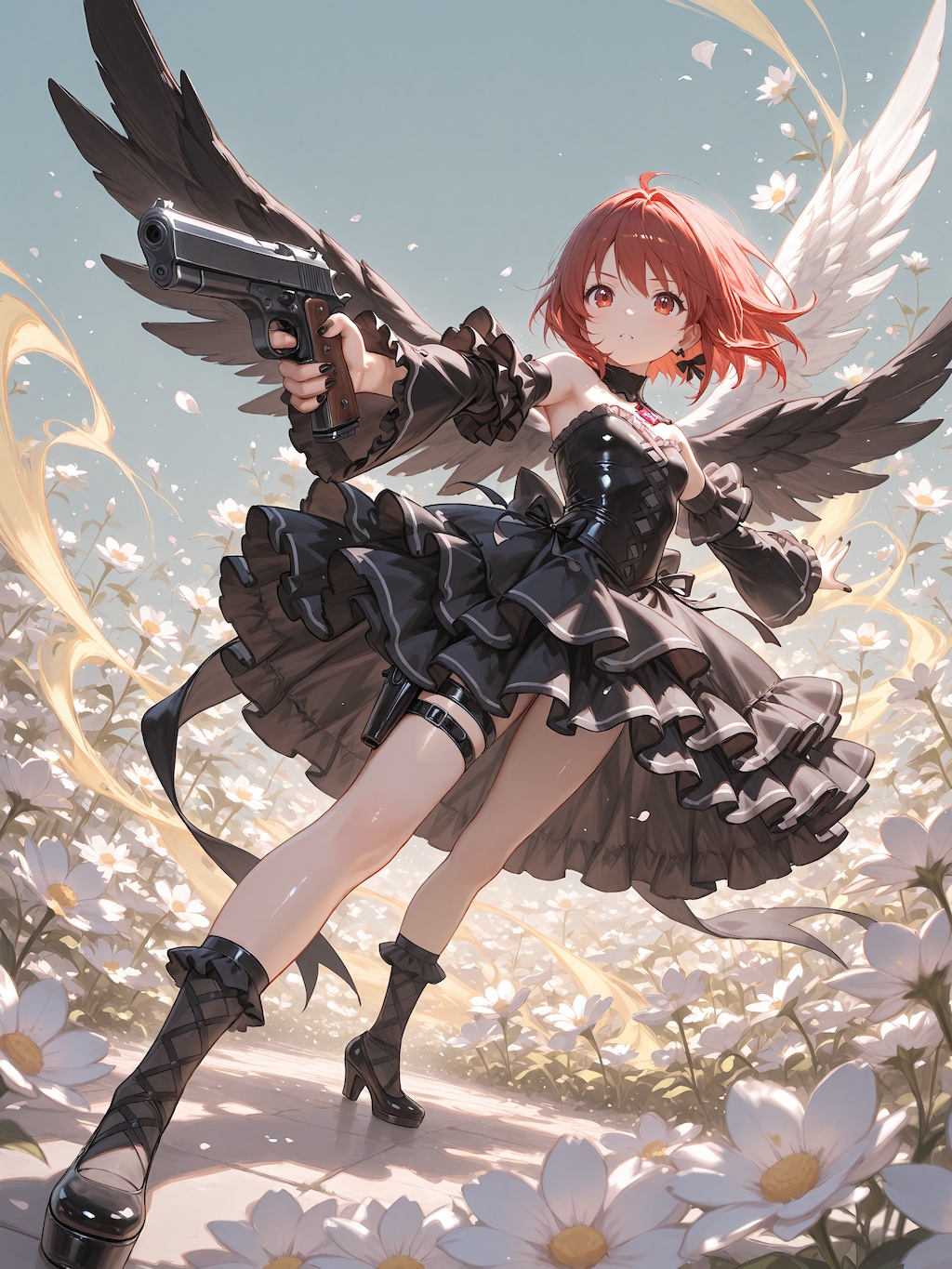 武装魔法少女 Black & white