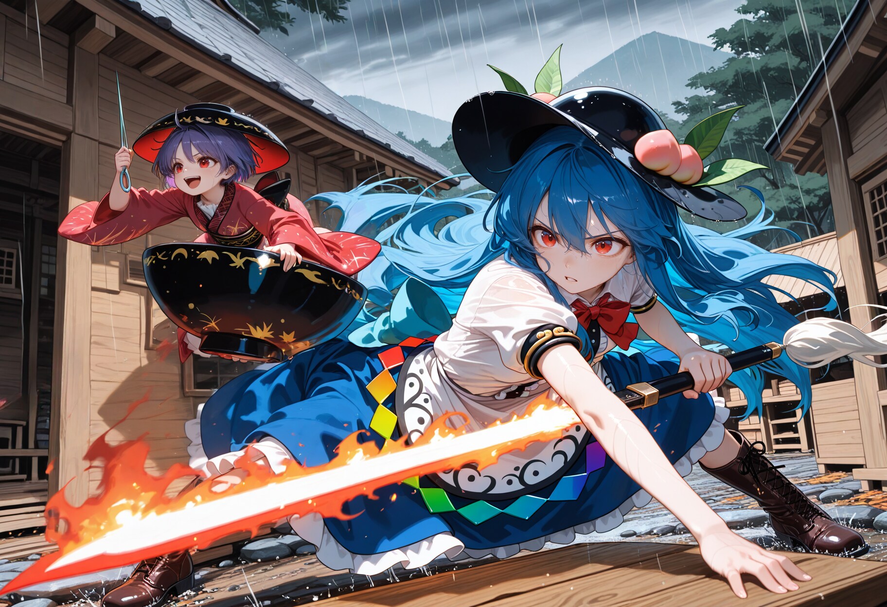 最強のふたりになれたかも！ | の人気AIイラスト・グラビア