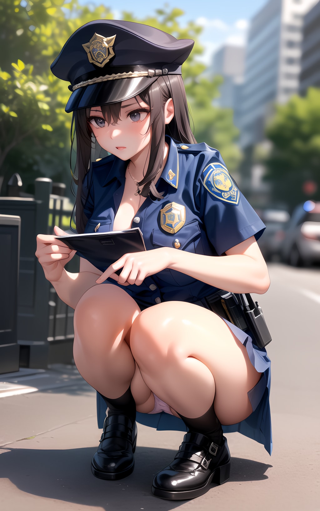 この町では警察官がなりたい職業ダントツの1位