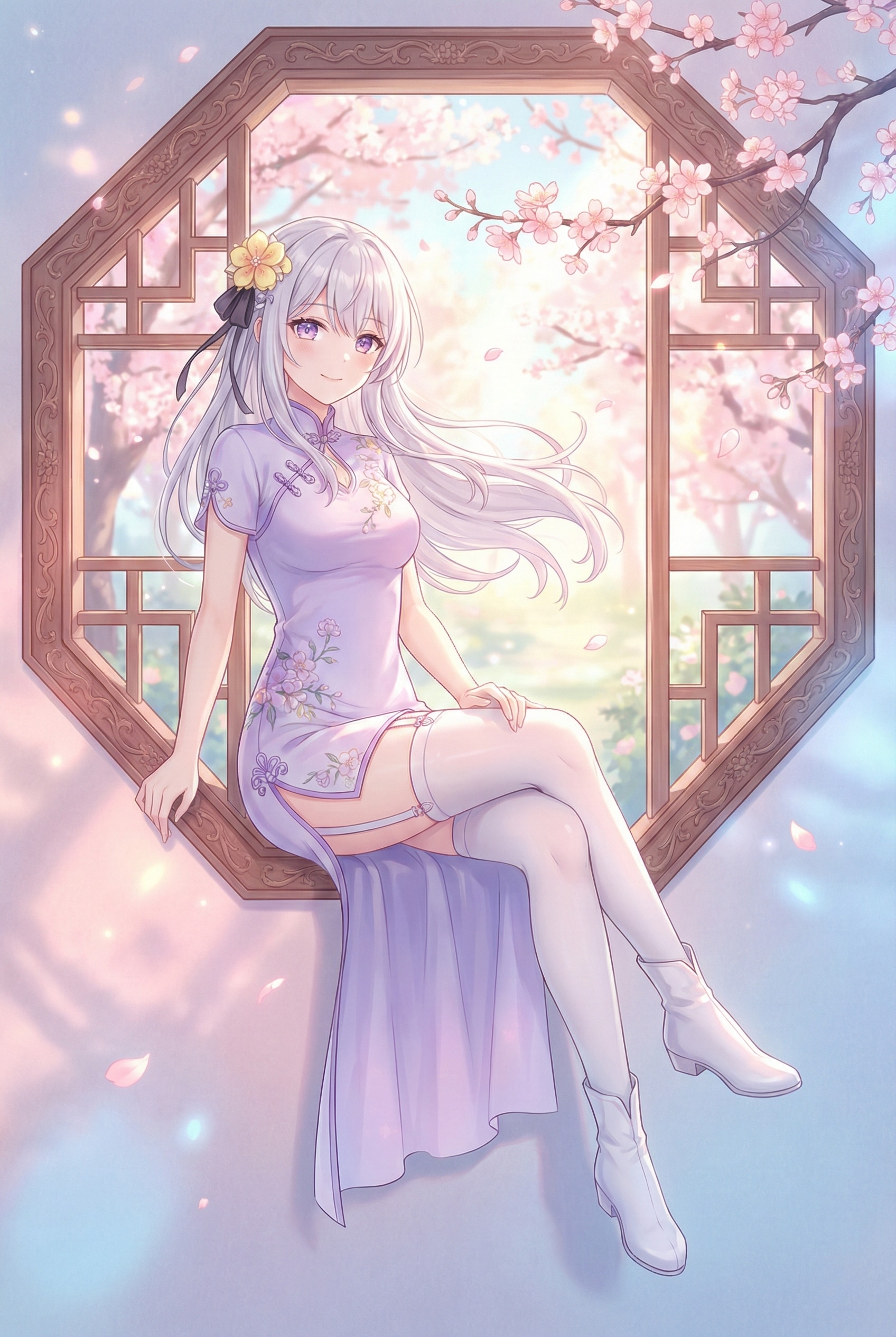 雪迎春 | の人気AIイラスト・グラビア