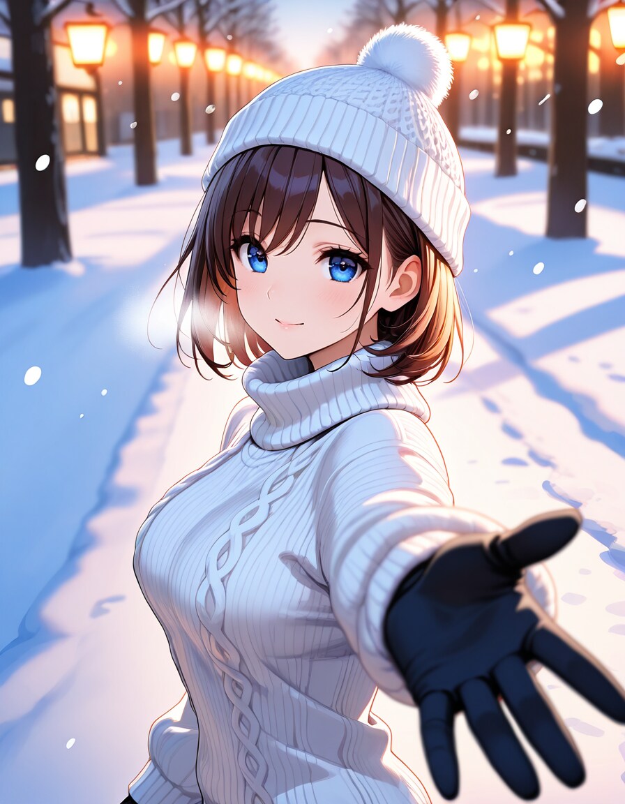 12/10 は「いつでもニットの日」 | の人気AIイラスト・グラビア