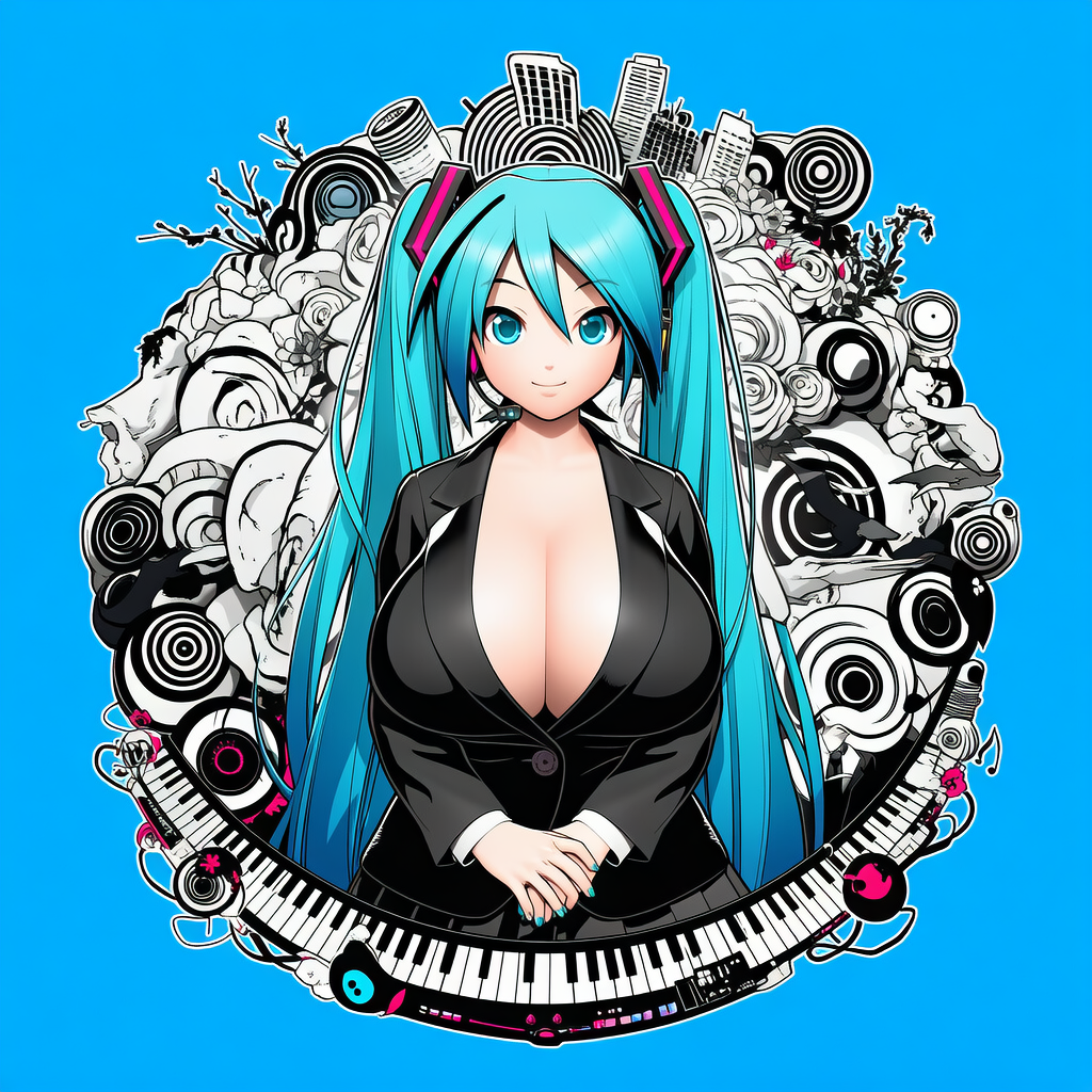 ボカロ　サイハテ　初音ミク（爆乳版）