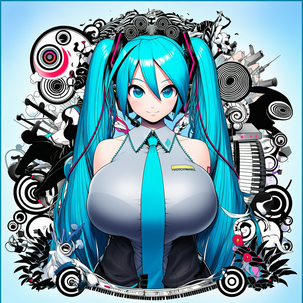 ボカロ　サイハテ　初音ミク（爆乳版）