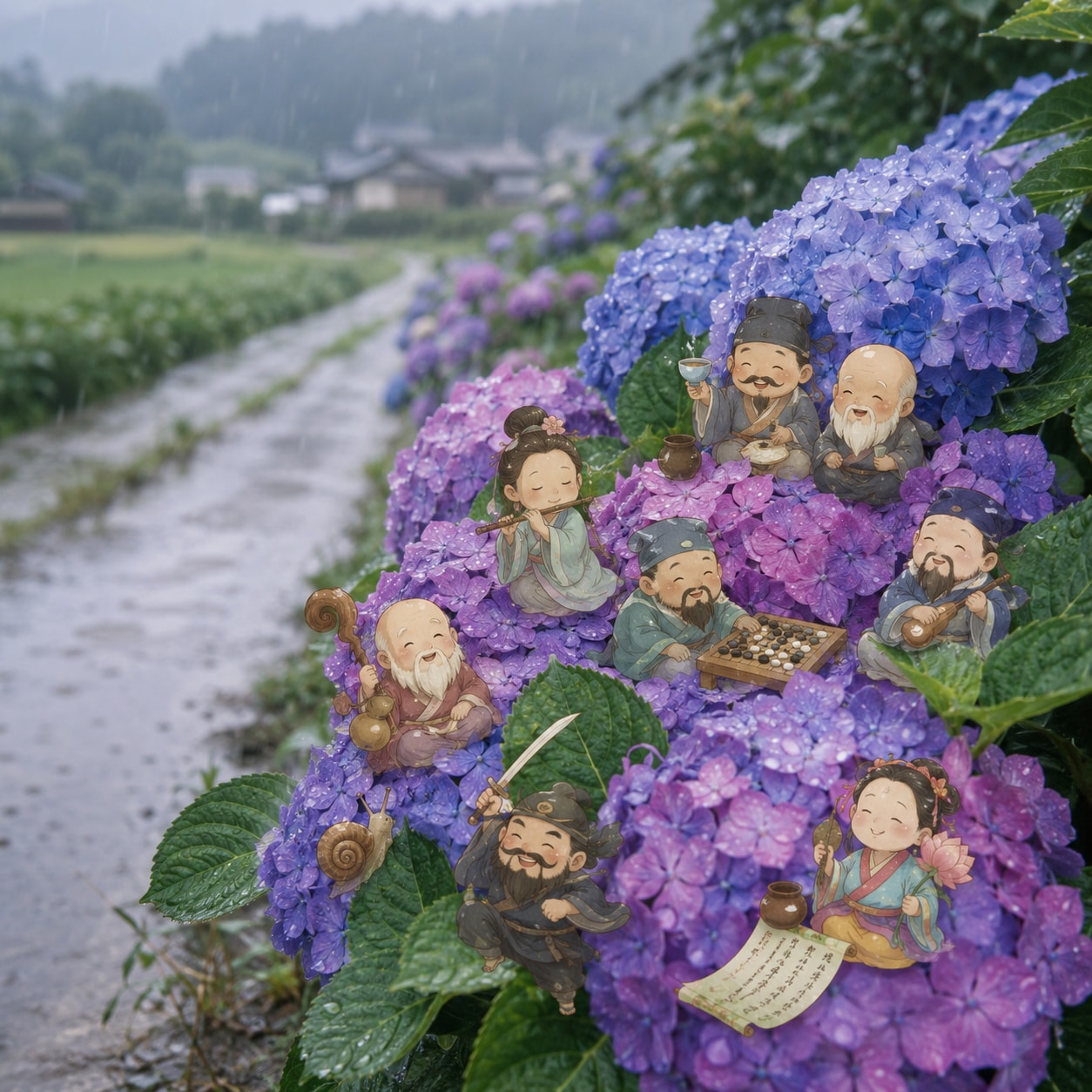 八仙花