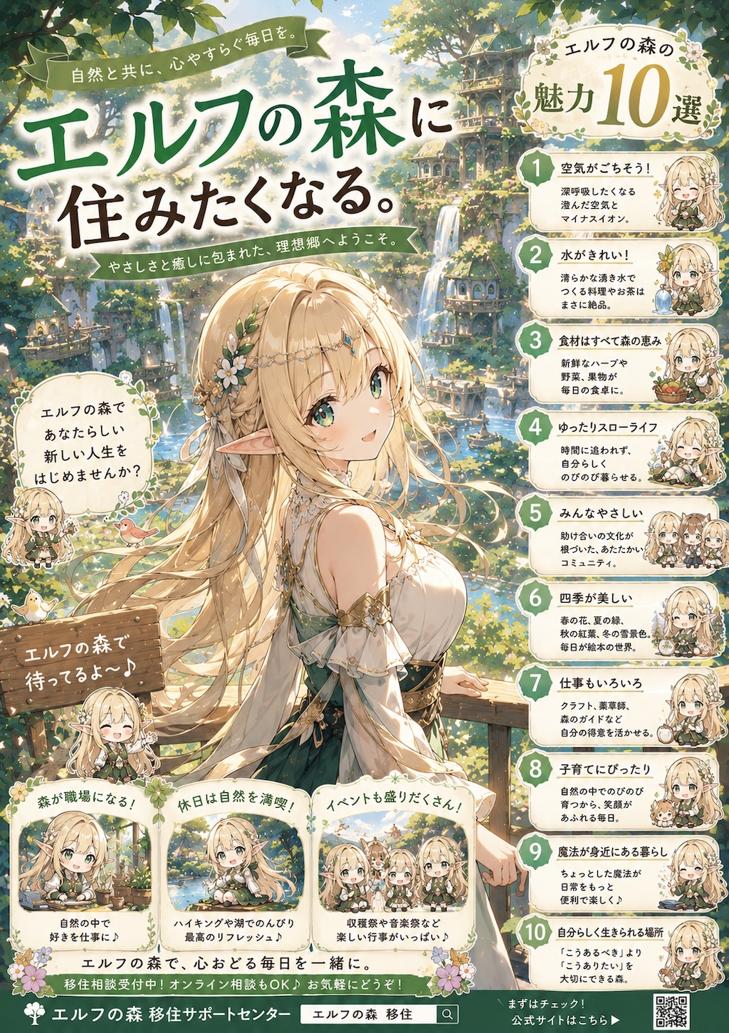 エルフの森にようこそ