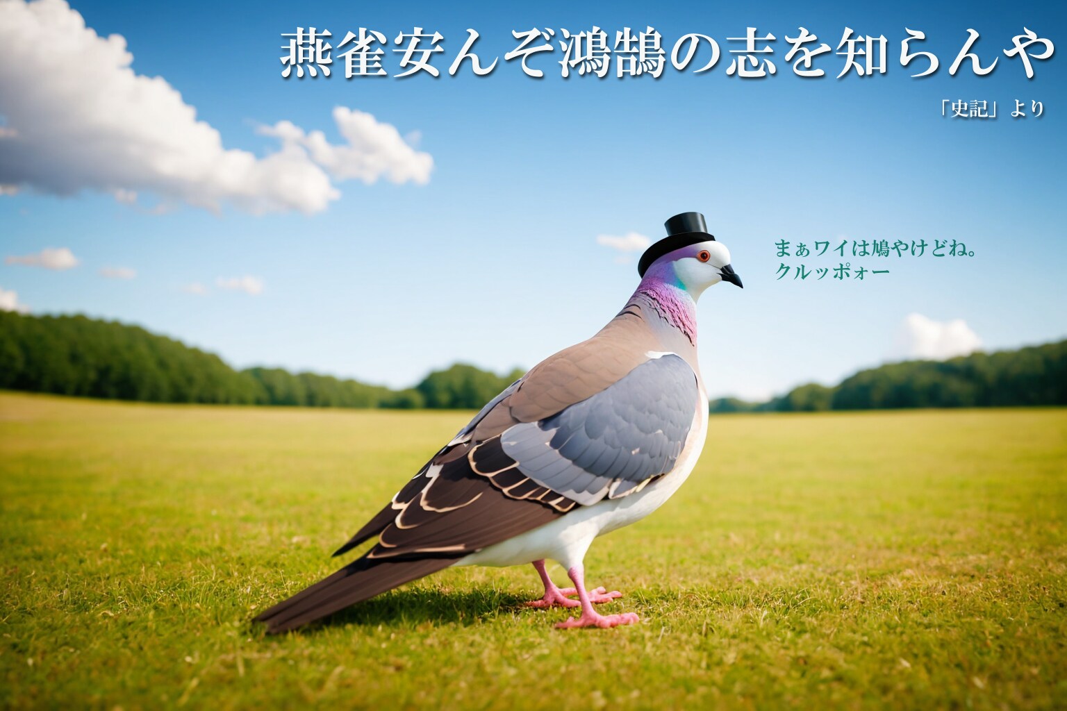 燕雀安んぞ