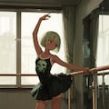 ブラックバレエダンサー 4枚目