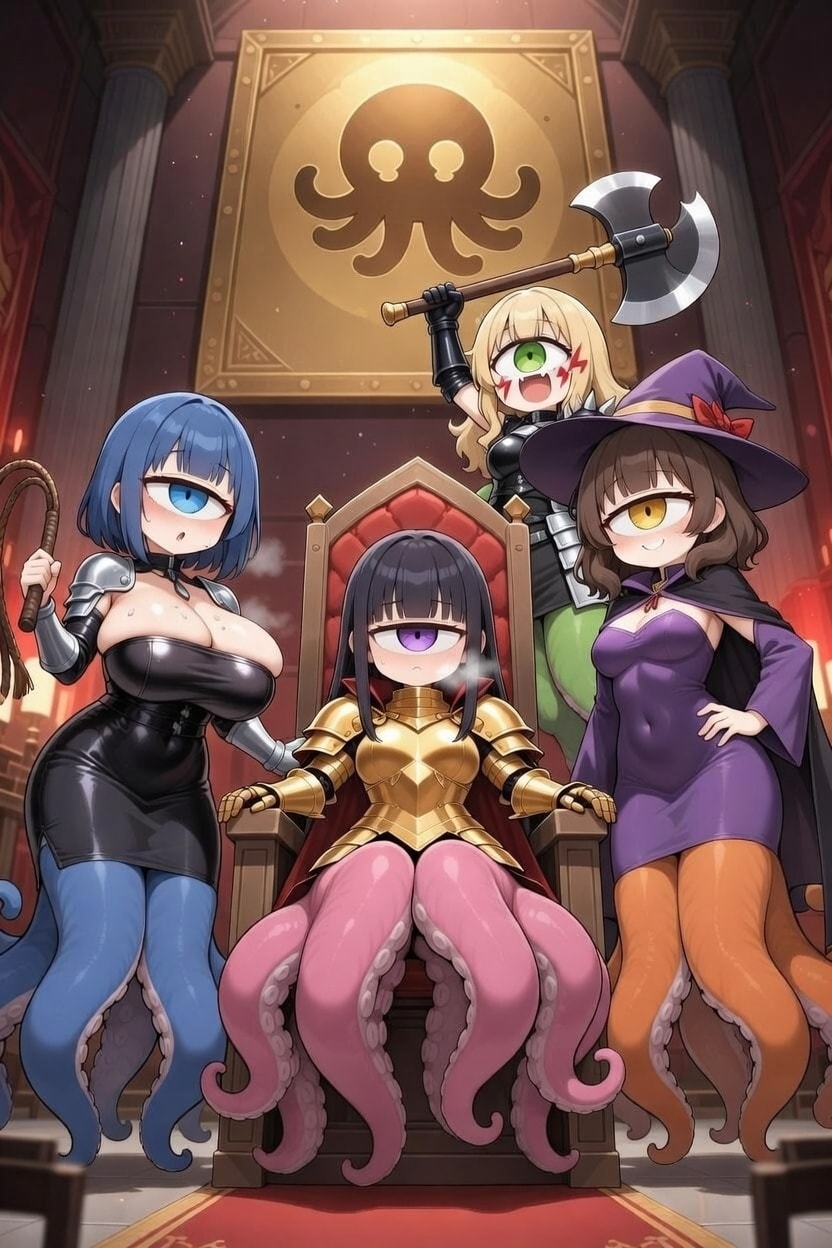 単眼スキュラちゃん.48　悪の組織？ | の人気AIイラスト・グラビア