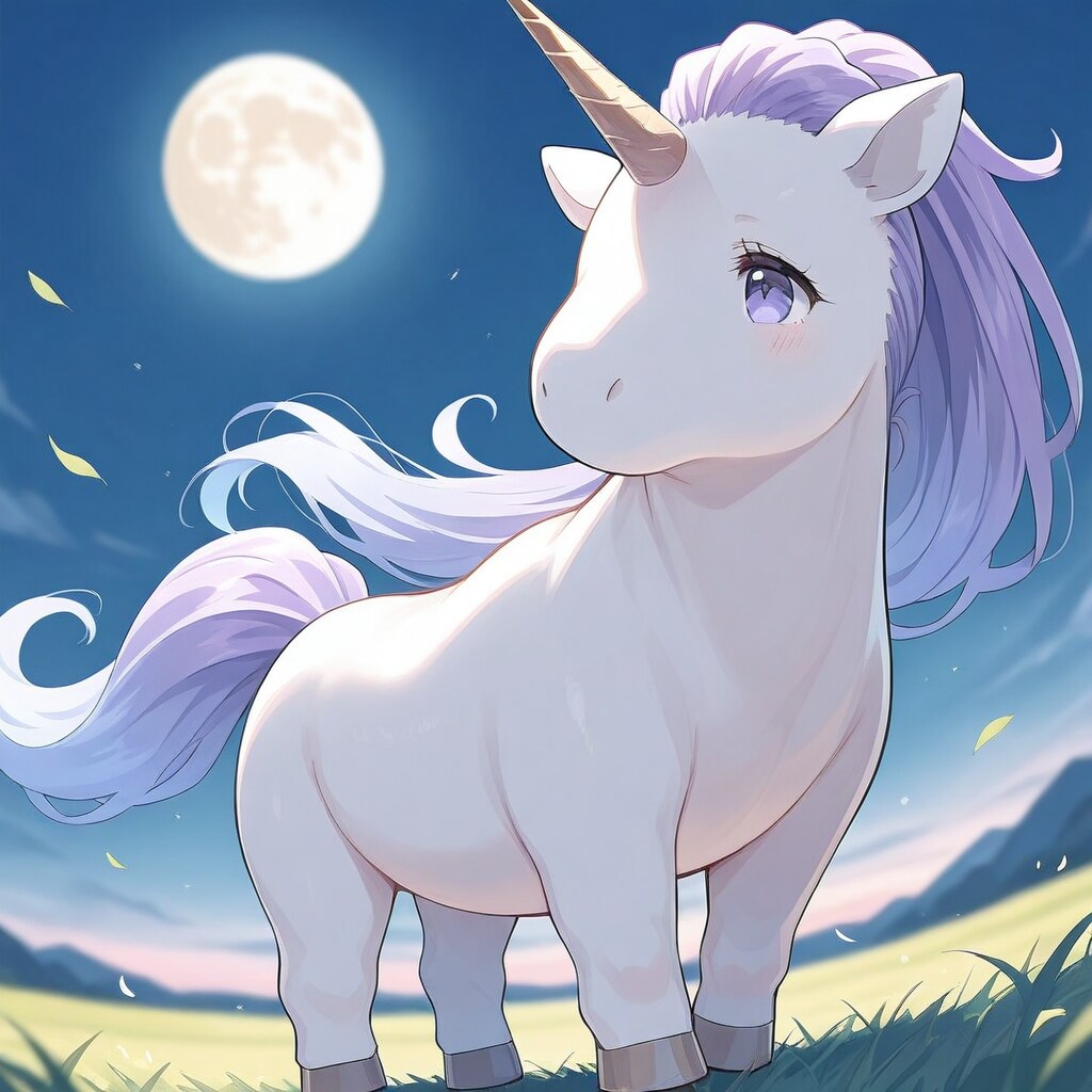 月とユニコーン