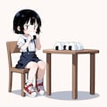 おにぎりを食べる 2枚目